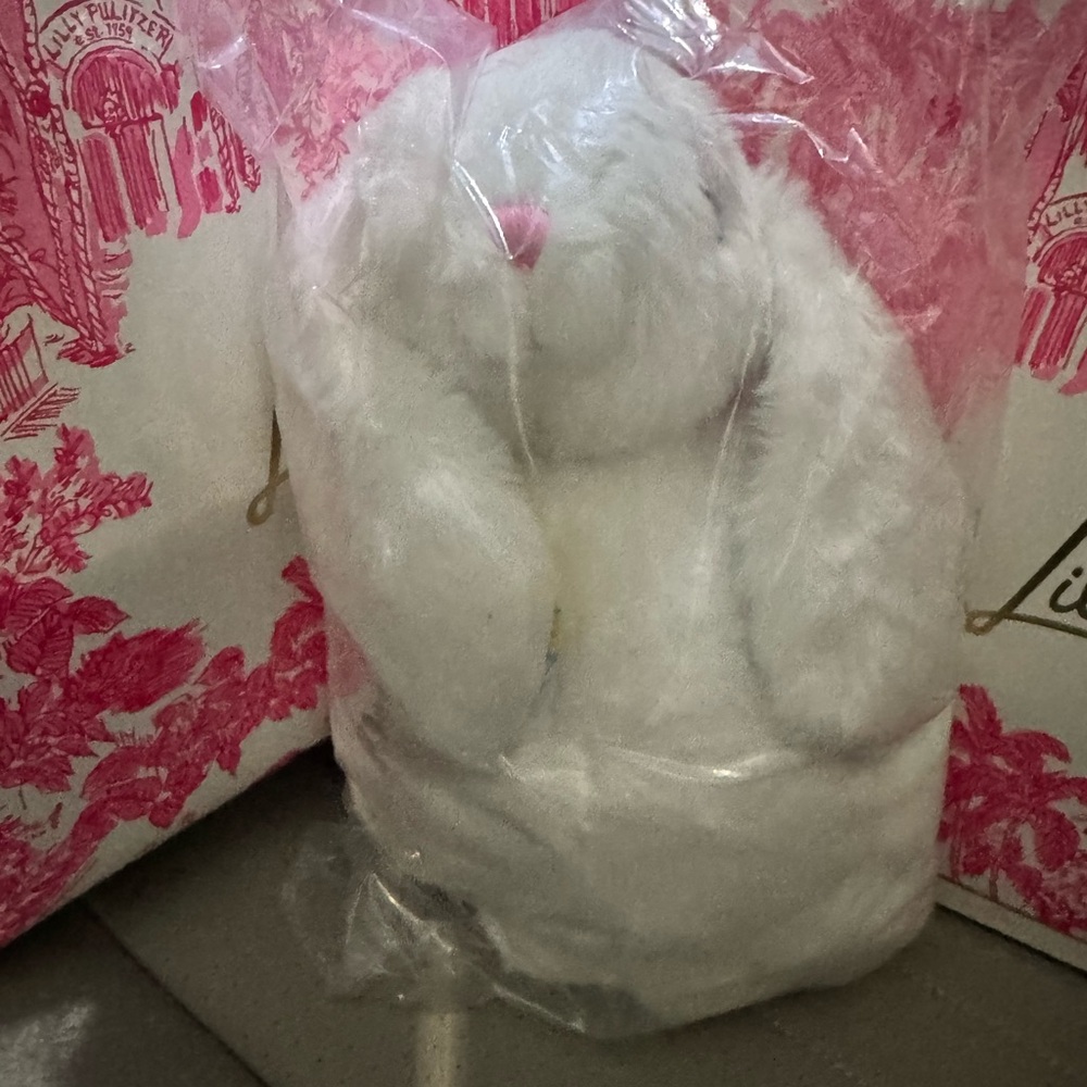 Lilly Pulitzer plush bunny - Picture 2 of 5